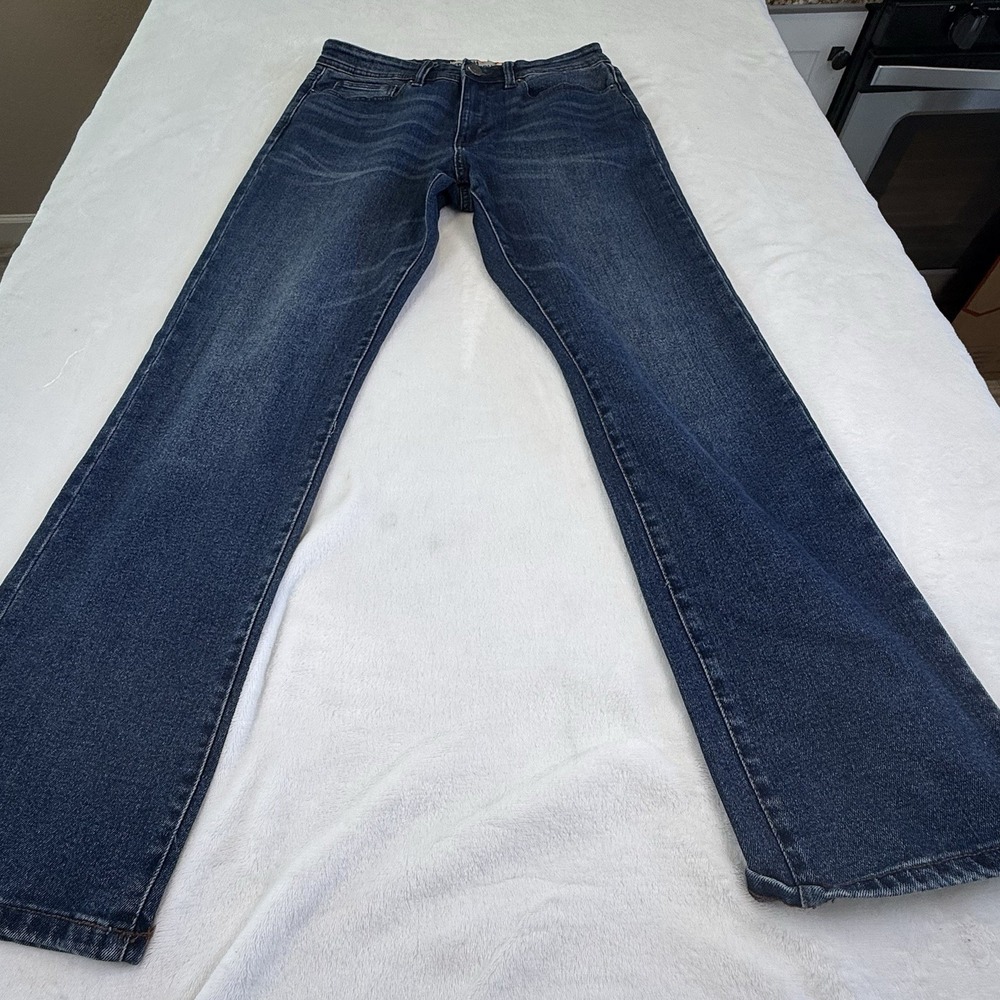 Truth + Triumph Jeans Mens 29x30 Straight Leg Blue Stretch Denim Y2K
